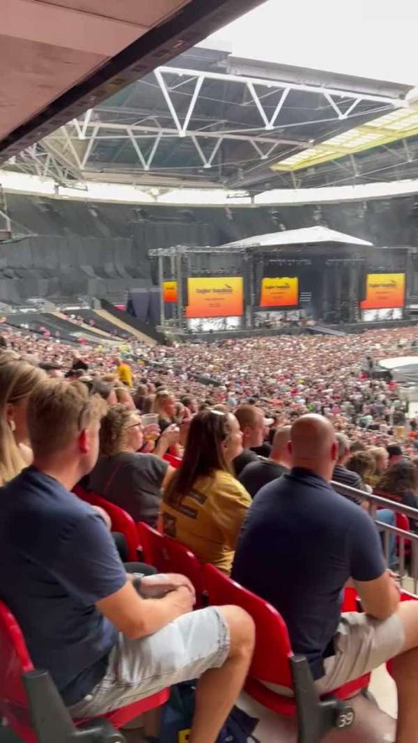 Wembley Stadium, bloc: 119, rangée: 41, place: 219