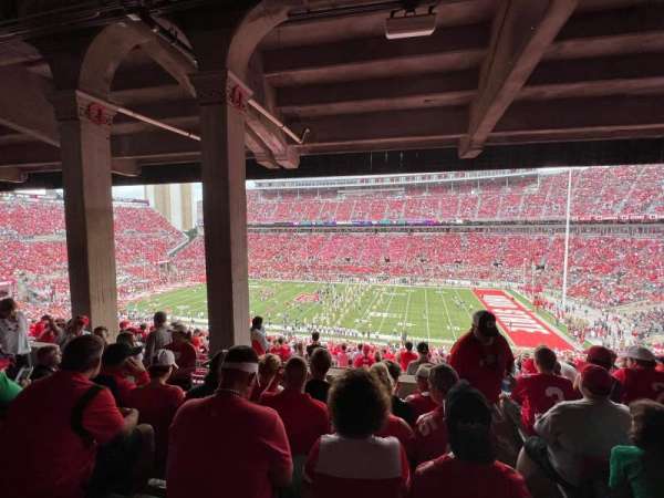 Ohio Stadium, bloc: 16B, rangée: 6, place: 17