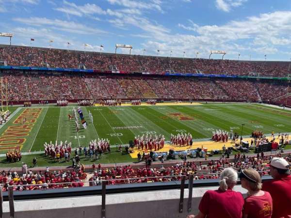 Jack Trice Stadium, bloc: C, rangée: 4