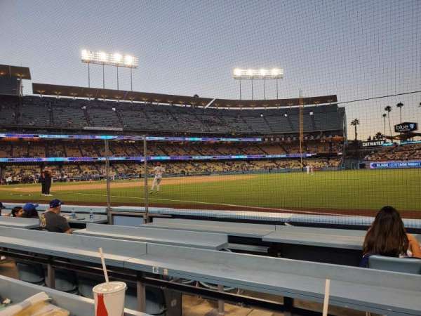 Dodger Stadium, bloc: 38BL, rangée: 4, place: 8
