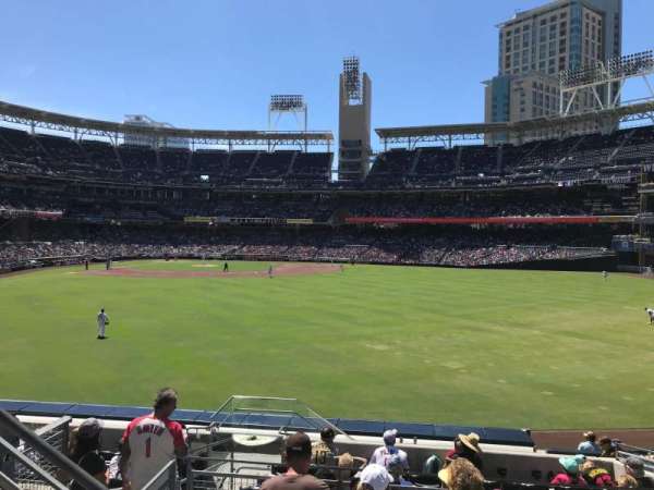 Petco Park, bloc: 137, rangée: 8, place: 4