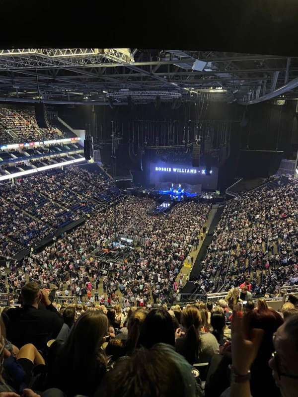The O2, London, bloc: 414, rangée: P, place: 768