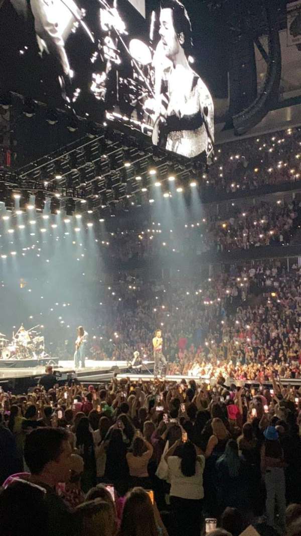 United Center, bloc: 109, rangée: 6, place: 21
