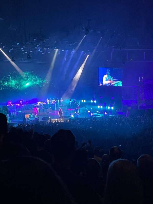 Barclays Center, bloc: 23, rangée: 16, place: 2