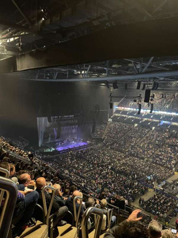The O2, London, bloc: 406, rangée: P, place: 590