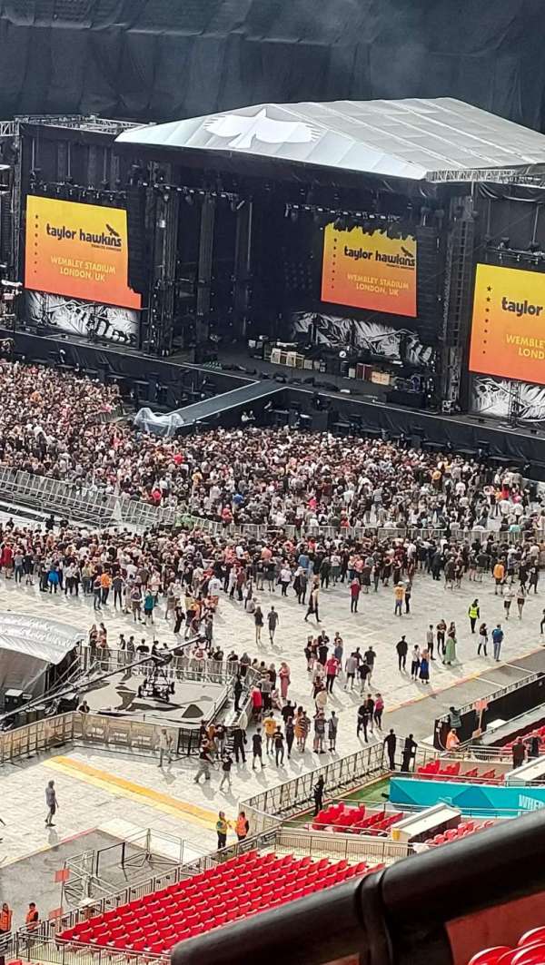 Wembley Stadium, bloc: 505, rangée: 12, place: 143