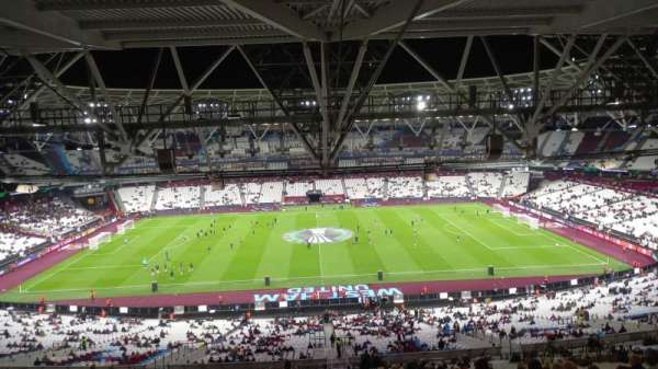 London Stadium, bloc: 236, rangée: 73, place: 436