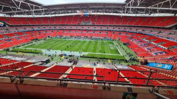 Wembley Stadium, bloc: 550, rangée: 3, place: 319