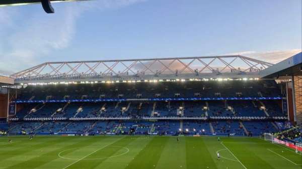 Ibrox Stadium, bloc: GR2, rangée: F, place: 63