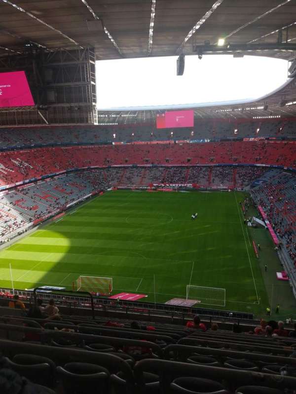 Allianz Arena, bloc: 341, rangée: 13, place: 20