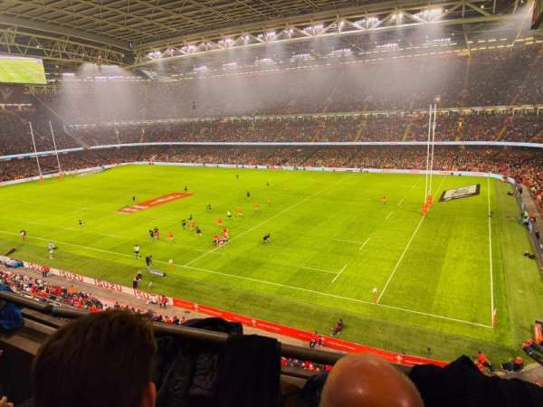 Principality Stadium, bloc: U26, rangée: 2, place: 12