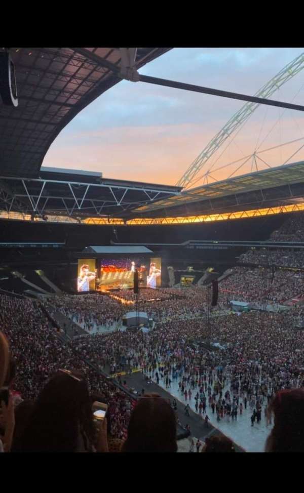 Wembley Stadium, bloc: 520, rangée: 6, place: 179