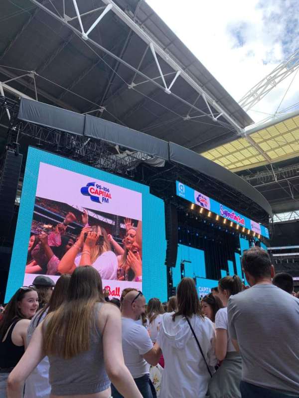 Wembley Stadium, bloc: A6, rangée: S