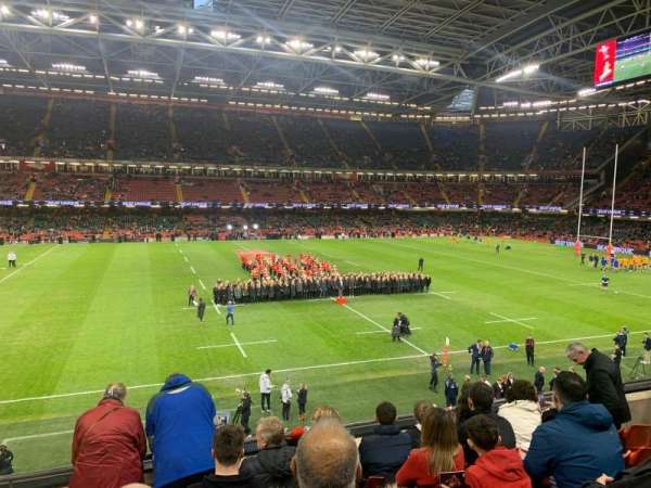 Principality Stadium, bloc: M10, rangée: 6, place: 14