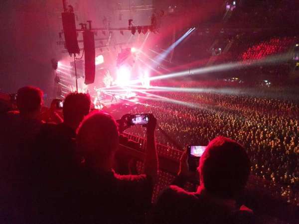 Ziggo Dome, bloc: 212, rangée: 2, place: 390