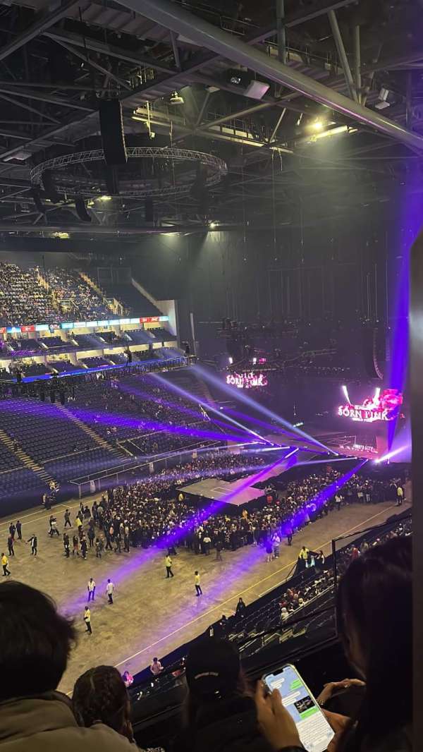 The O2, London, bloc: 417, rangée: a