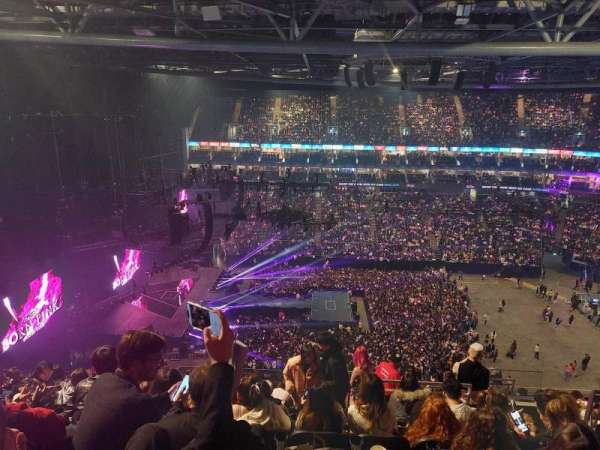 The O2, London, bloc: 403, rangée: N, place: 504