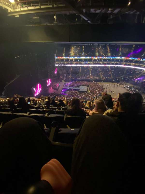 The O2, London, bloc: 403, rangée: S, place: 499