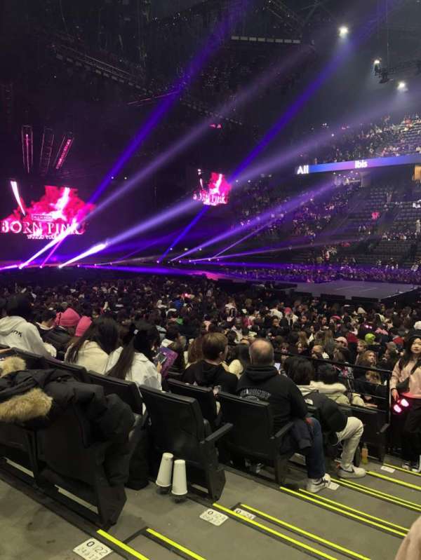 Accor Arena, bloc: Gradin O, rangée: 21, place: 25