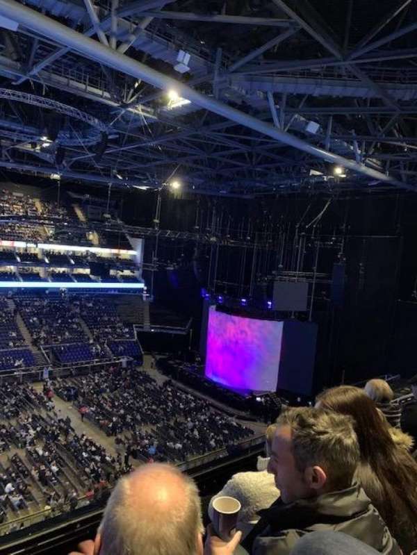 The O2, London, bloc: 419, rangée: D, place: 892