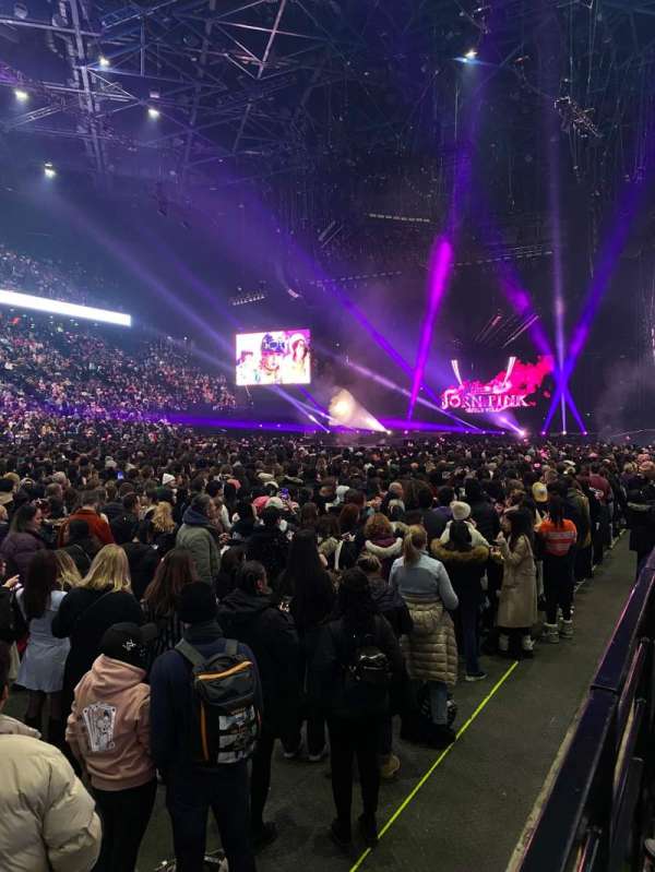 Accor Arena, bloc: Gradin E, rangée: 28, place: 5