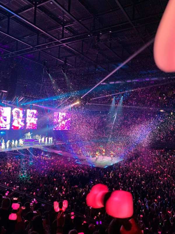 Ziggo Dome, bloc: 109, rangée: 9, place: 337