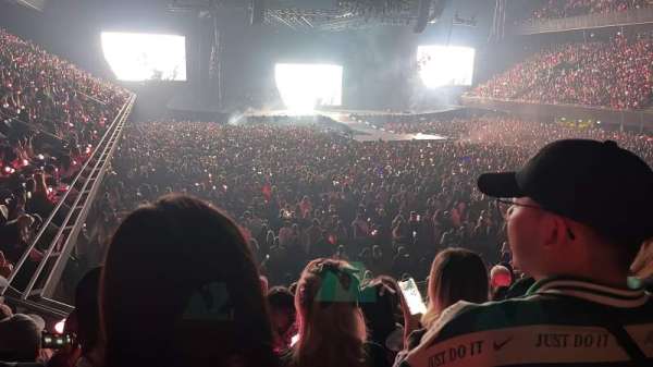 Ziggo Dome, bloc: 108, rangée: 7, place: 252