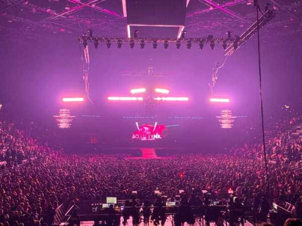 Accor Arena, bloc: Gradin U, rangée: 17, place: 27