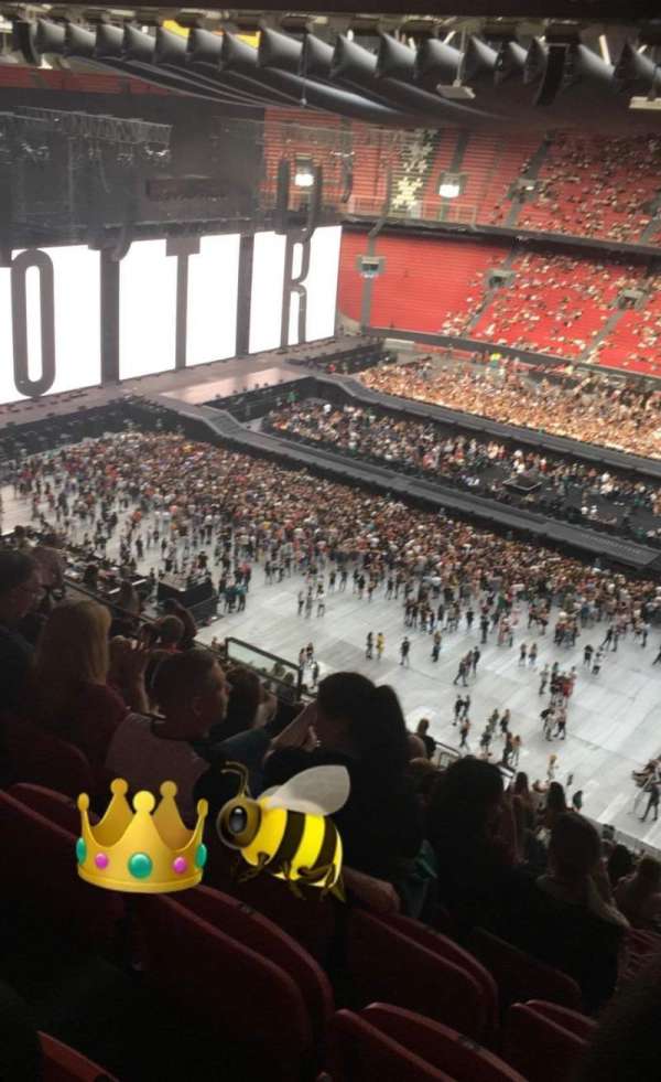 Johan Cruijff ArenA, bloc: 405, rangée: 26, place: 61