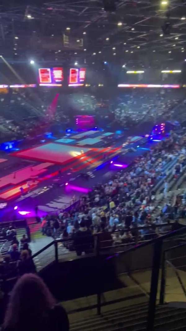 Accor Arena, bloc: Balcon M, rangée: 86, place: 8