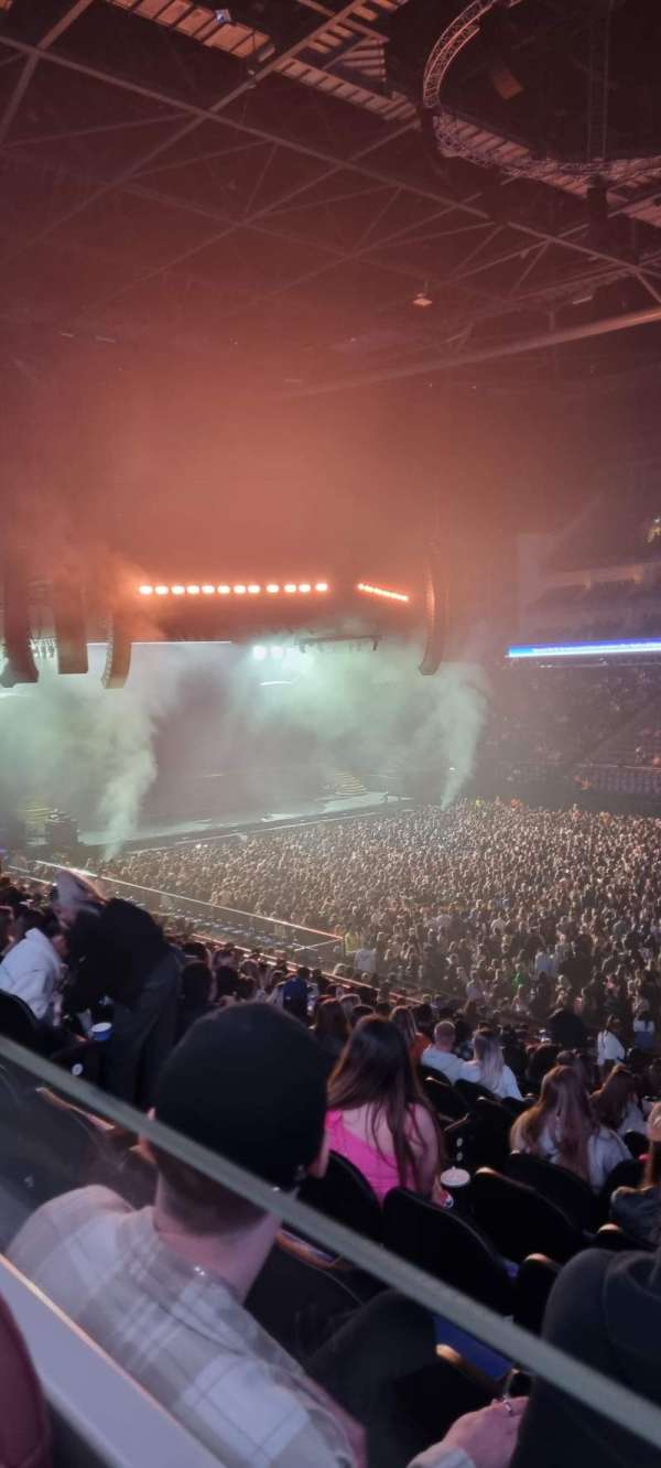 The O2, London, bloc: 104, rangée: A, place: 84