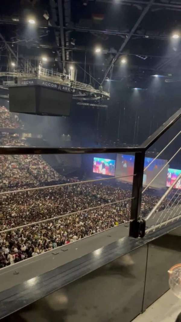 Accor Arena, bloc: Balcon D, rangée: 81, place: 13