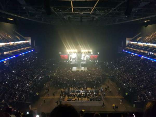 The O2, London, bloc: 411, rangée: G, place: 716