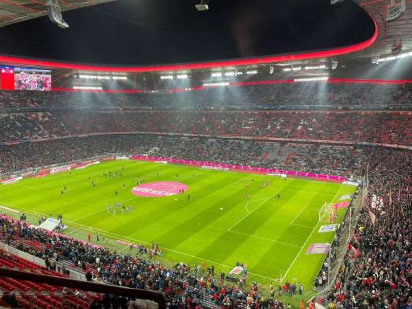 Allianz Arena, bloc: 308, rangée: 2, place: 12