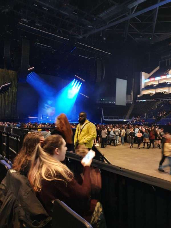 The O2, London, bloc: 102, rangée: D, place: 76