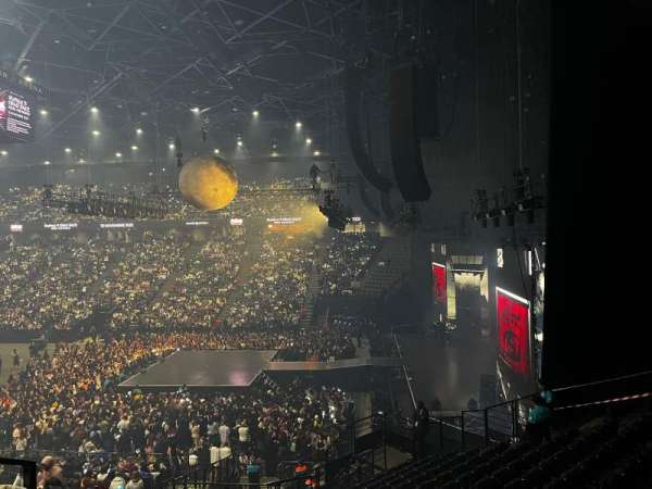 Accor Arena, bloc: Gradin G, rangée: 4, place: 19