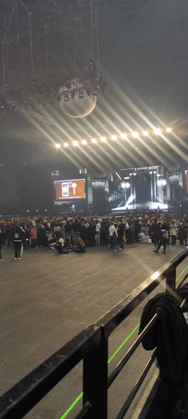 Accor Arena, bloc: Gradin E, rangée: 28, place: 12