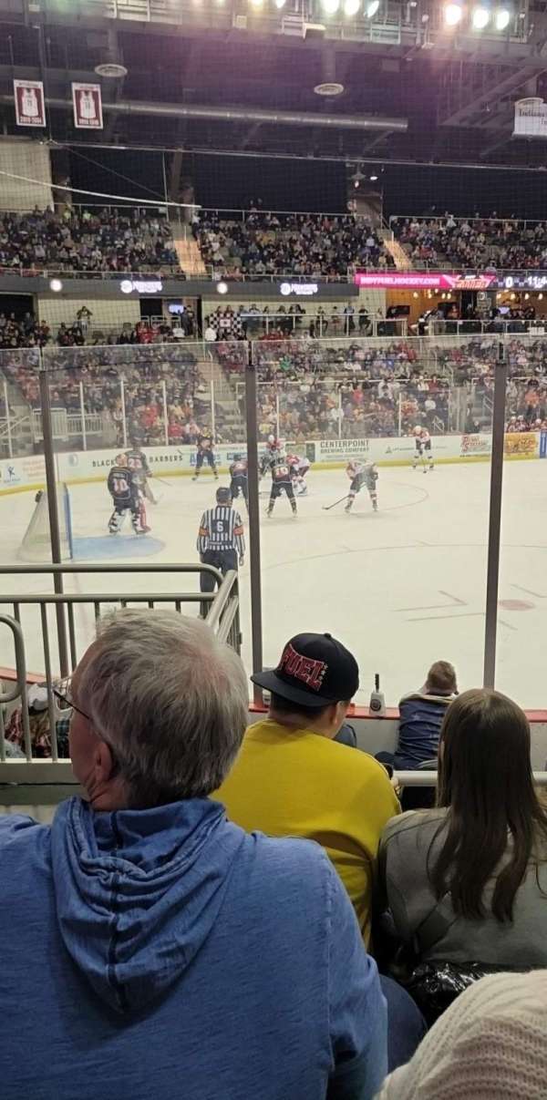 Indiana Farmers Coliseum, bloc: 102, rangée: F, place: 13