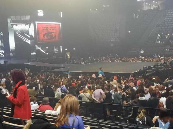 Accor Arena, bloc: Gradin O, rangée: 20, place: 22