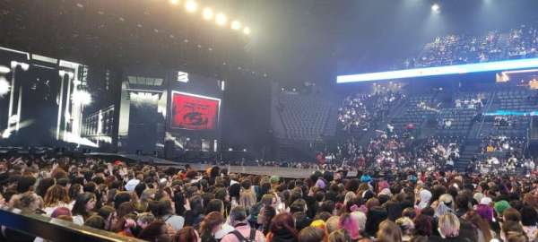 Accor Arena, bloc: Gradin O, rangée: 28, place: 21