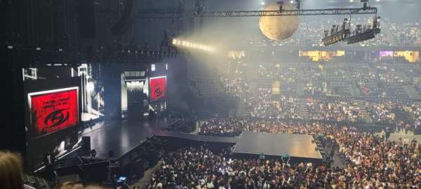 Accor Arena, bloc: Gradin N, rangée: 4, place: 31
