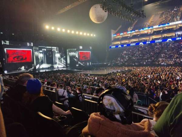 The O2, London, bloc: 102, rangée: K, place: 74