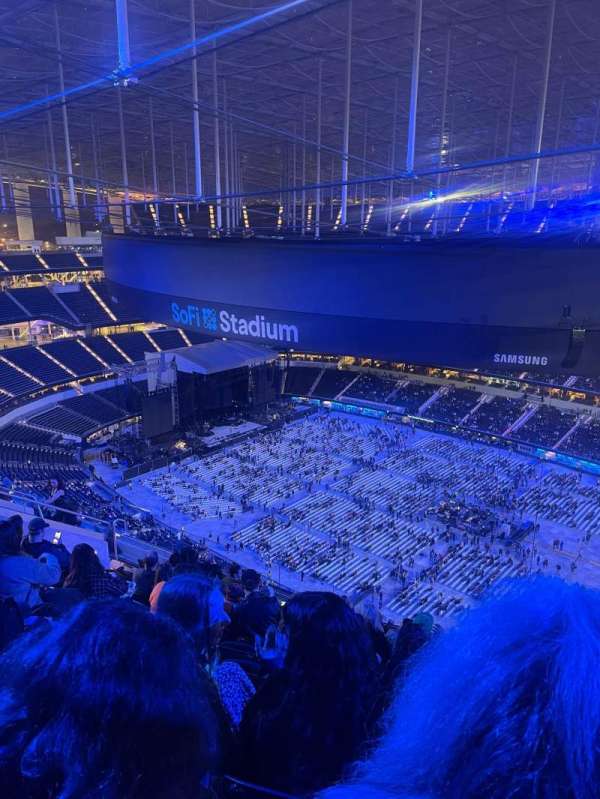 SoFi Stadium, bloc: 519, rangée: 11, place: 5