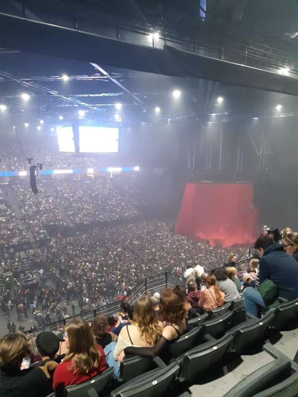 Accor Arena, bloc: Balcon D, rangée: 91, place: 28