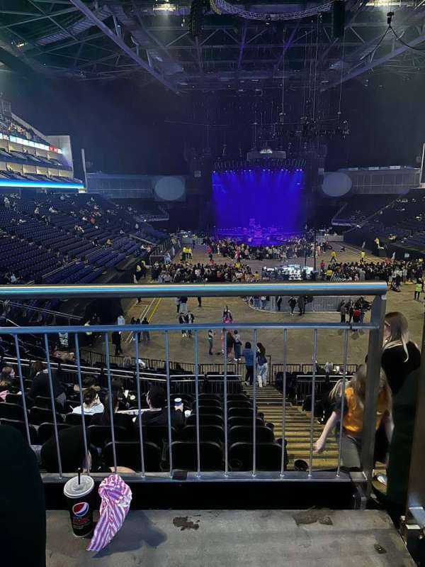 The O2, London, bloc: 105, rangée: H