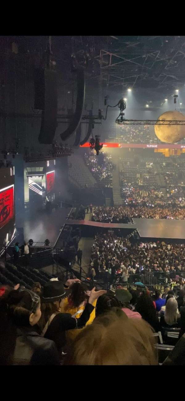 Accor Arena, bloc: Gradin N, rangée: 2, place: 16