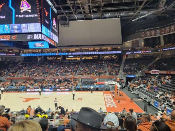 Moody Center, bloc: 106, rangée: F, place: 4
