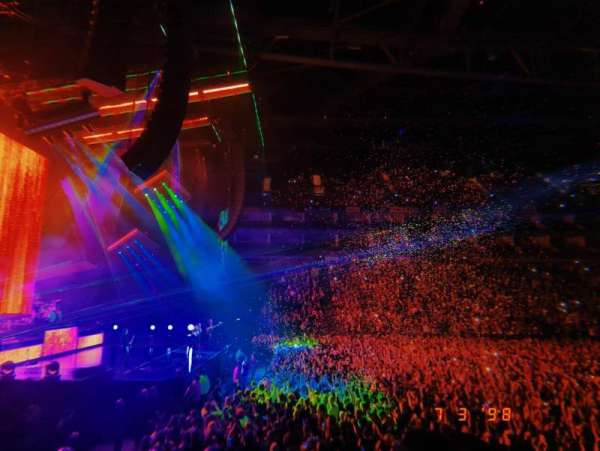 The O2, London, bloc: 101, rangée: K, place: 112