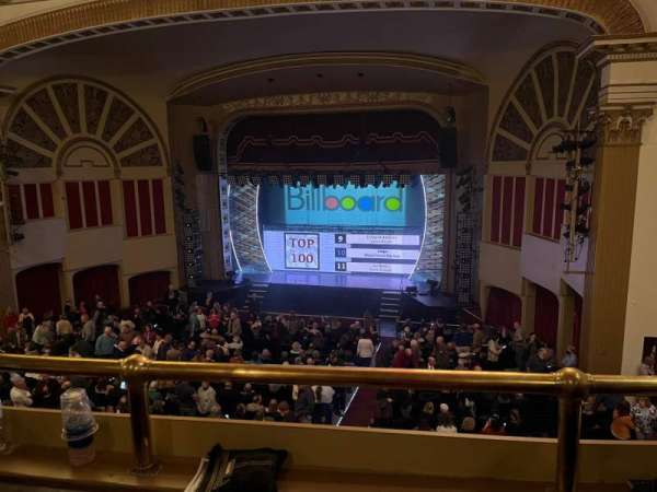 Broome County Forum Theatre, bloc: Mezzanine, rangée: BB, place: 8