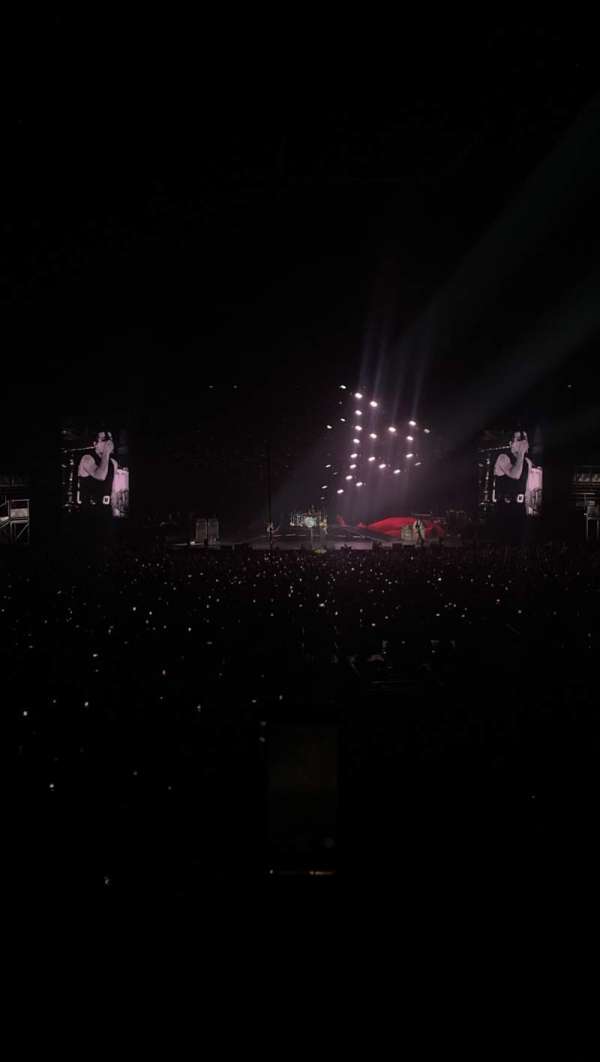 Accor Arena, bloc: Gradin U, rangée: 11, place: 23